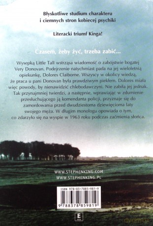Dolores Claiborne - Stephen King [KSIĄŻKA]