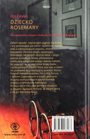 Dziecko Rosemary Tw - Ira Levin [KSIĄŻKA]