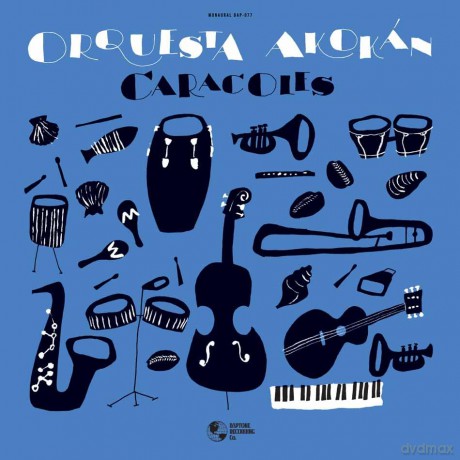 Orquesta Akokan: Caracoles (Indie Exclusive Ocean Blue) [Winyl]
