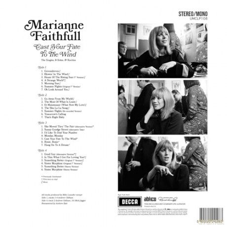 Marianne Faithfull: Cast Your Fate To The ... [Winyl]