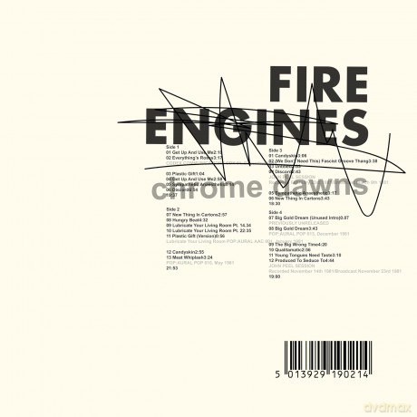 Fire Engines: Chrome Dawns [Winyl]