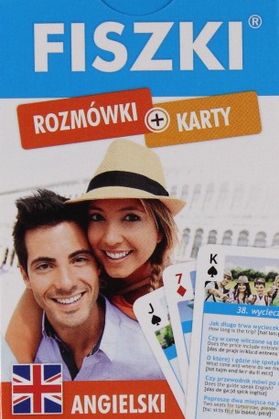Fiszki Rozmówki Angielskie + Karty Do Gry - Kinga Perczyńska [KSIĄŻKA]