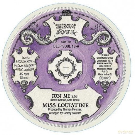Miss Louistine/Sam Dees: Con Me/Con Me [Winyl]