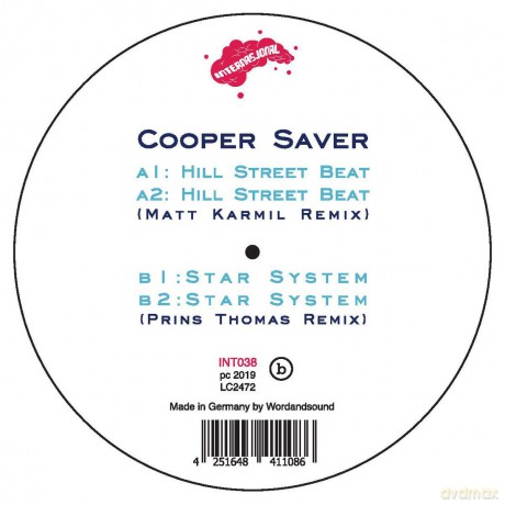 Cooper Saver-Hill Street Bea [Winyl]