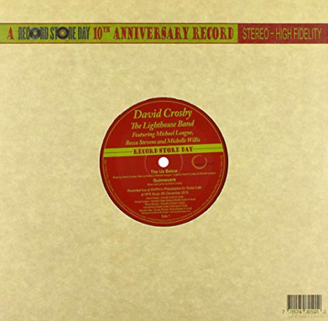 David Crosby: David Crosby And The Lighthouse Band Record Store Day 10th Anniversary Record [Winyl]