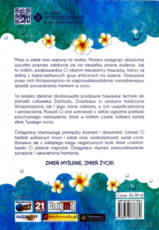 Ho Oponopono Hawajski Rytuał Osiągania Wewnętrznego Spokoju Cud Wybaczania - Ulrich Duprée,Andrea Bruchacova [KSIĄŻKA]