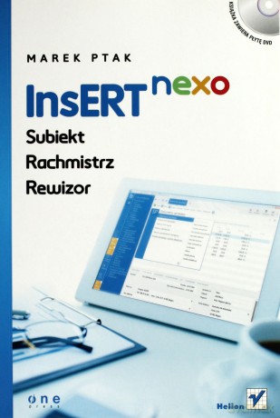 Insert Nexo Subiekt Rachmistrz Rewizor - Marek Ptak [KSIĄŻKA]