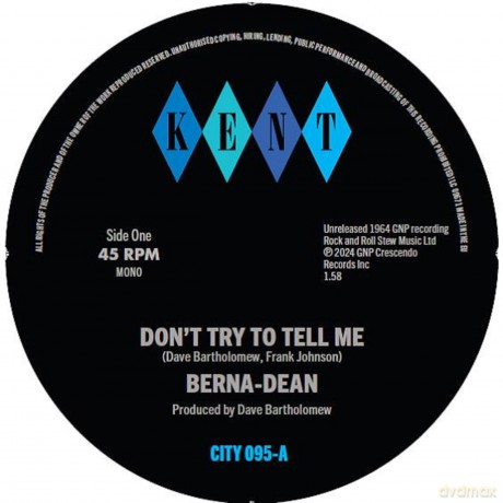 Berna-Dean: Don't Try To Tell Me/Laughing On The Outside [Winyl]