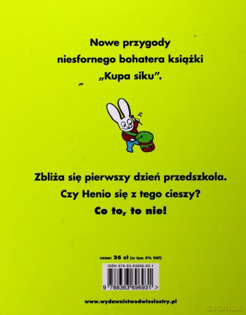 Ja Nie Chcę Do Przedszkola Tw - Stephanie Blake [KSIĄŻKA]