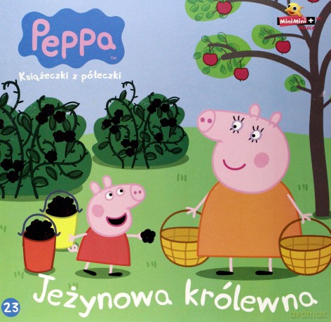 Jeżynowa Królewna Świnka Peppa Książeczki Z Półeczki 23 - Opracowanie Zbiorowe [KSIĄŻKA]
