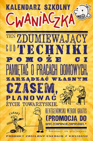 Kalendarz Szkolny Cwaniaczka - Jeff Kinney [KSIĄŻKA]