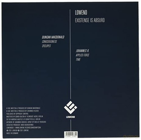 Duncan Macdonald & Johannesk: Existense Is Absurd Ep [Winyl]