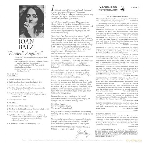 Joan Baez: Farewell,Angelina [Winyl]