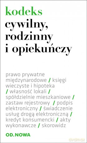 Kodeks Cywilny Rodzinny I Opiekuńczy 01.09.2014 Folia - Opracowanie Zbiorowe [KSIĄŻKA]