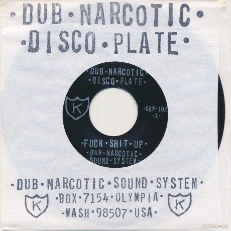 Dub Narcotic Sound Syst: Fuck Shit Up [Winyl]