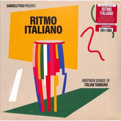 Gabriele Poso Presents: Ritmo Italiano - Unspoken Sounds Of Italian Tamburo [Winyl]
