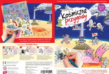 Kosmiczne Przygody Kalkomania Dla Dzieci [ZABAWKA]