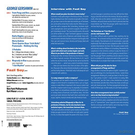 Fazil Say: Gershwin [Winyl]