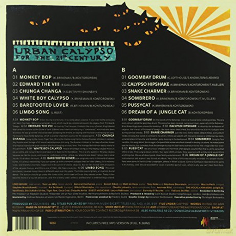 Lord Mouse and the Kalypso Katz: Go Calypsonian [Winyl]