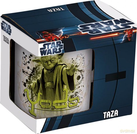 Kubek Ceramiczny Yoda Star Wars [ZABAWKA]