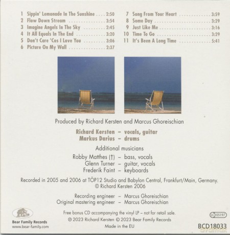 Richard Kersten And Marcus Ghoreischian: Inspired By The Beatles - Sippin Lemonade In The Sunshine [Winyl]