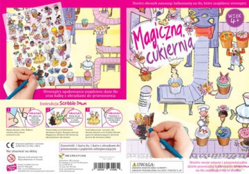 Magiczna Cukiernia Kalkomania Dla Dzieci [ZABAWKA]
