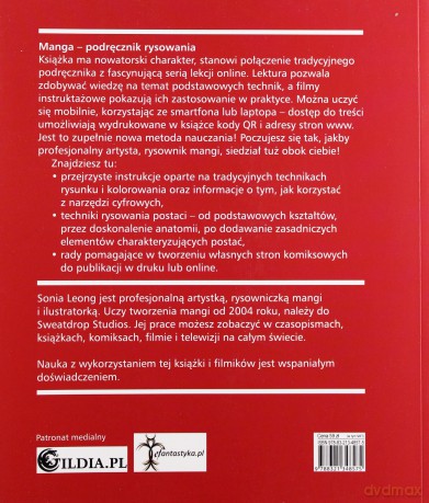 Manga Wszystko Co Powinniście Wiedzieć O Sztuce Rysowania - Sonia Leong [KSIĄŻKA]
