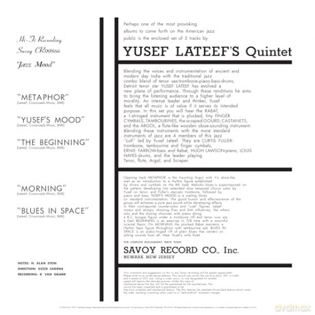 Yusef Lateef: Jazz Mood (Original Jazz Classics Series [Winyl]