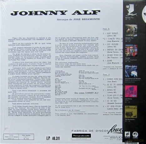 Johnny Alf: Johnny Alf [Winyl]