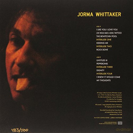 Jorma Whittaker: Jorma [Winyl]