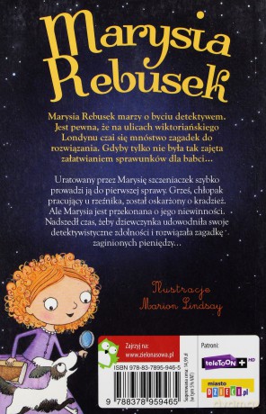 Marysia Rebusek cz.1 - Tajemnica skradzionej sześciopensówki - Holly Webb [KSIĄŻKA]
