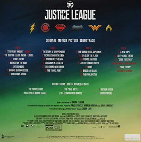 Danny Elfman: Justice League [Winyl]