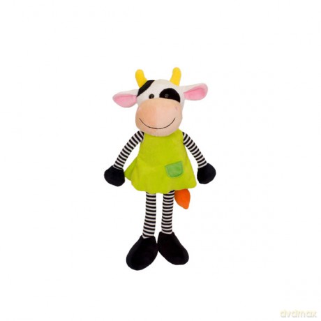 Maskotka Krówka Funny Zielona 20cm [ZABAWKA]