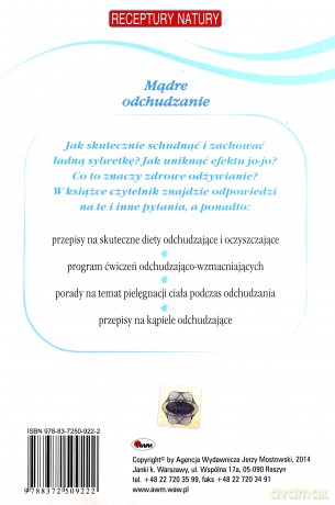 Mądre Odchudzanie - Górnicka Jadwiga [KSIĄŻKA]