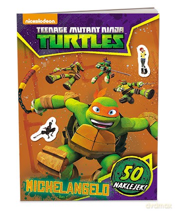 Michelangelo Turtles Wojownicze Żółwie Ninja - Opracowanie Zbiorowe [KSIĄŻKA]