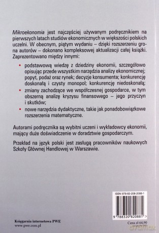 Mikroekonomia - Opracowanie Zbiorowe [KSIĄŻKA]