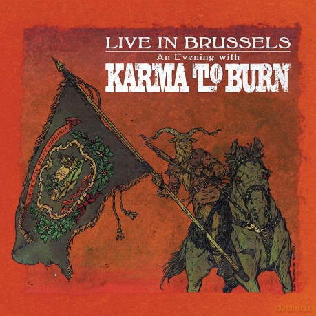 Karma To Burn: Live In Brussels (Blue) [Winyl]