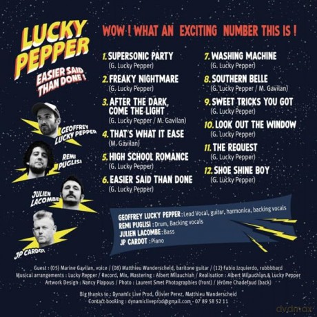 Lucky Pepper-Easier Said Than Done! [Winyl]