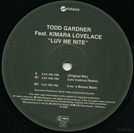 Todd Gardner Feat. Kimara Lovelace: Luv Me Rite [Winyl]