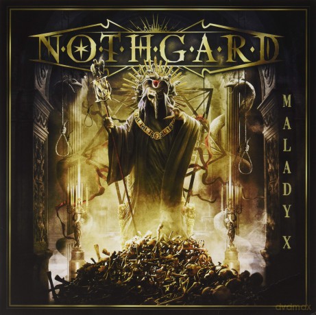 Malady X - Dead Gold Marbled [Winyl]