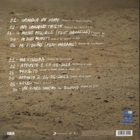 Marco Mengoni: Materia (Terra) (Lp Purple Edizione Autografata) [Winyl]