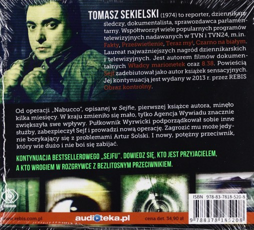 Obraz Kontrolny - Tomasz Sekielski [AUDIOBOOK] [CD]