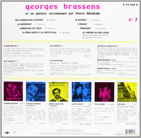 Georges Bressens: N. 7 (Remastered) [Winyl]