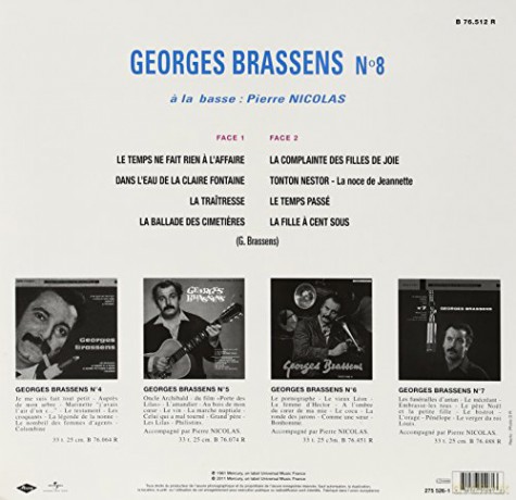 Georges Bressens: N. 8 (Remastered) [Winyl]