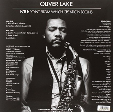 Oliver Lake: Ntu [Winyl]