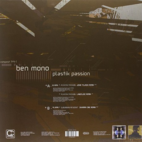 Ben Mono: Plastik Passion [Winyl]