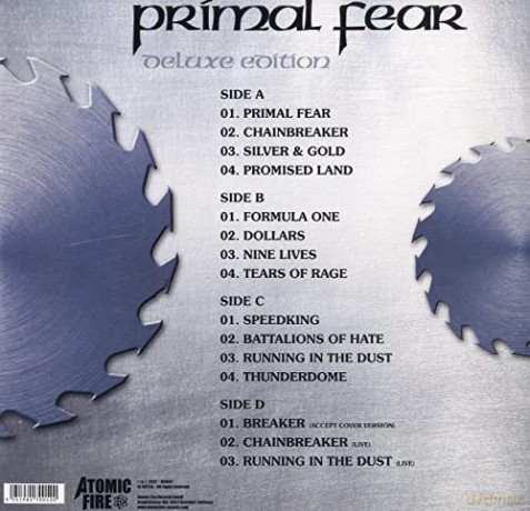 Primal Fear: Primal Fear (Deluxe Edition) (Orange Black Marble) [Winyl]