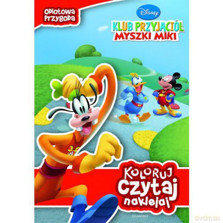 Podniebna Przygoda Koloruj Czytaj Naklejaj - Opracowanie Zbiorowe [KSIĄŻKA]