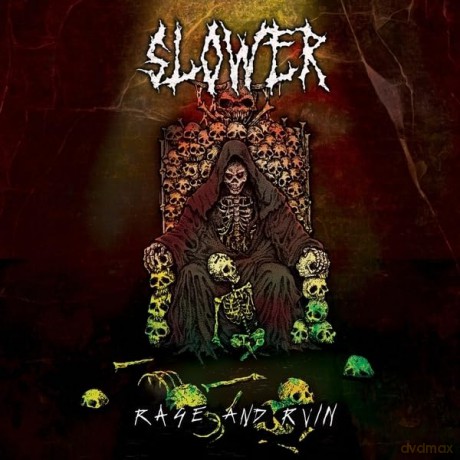 Slower: Rage And Ruin (Side A Side B White/Orange/Green) [Winyl]
