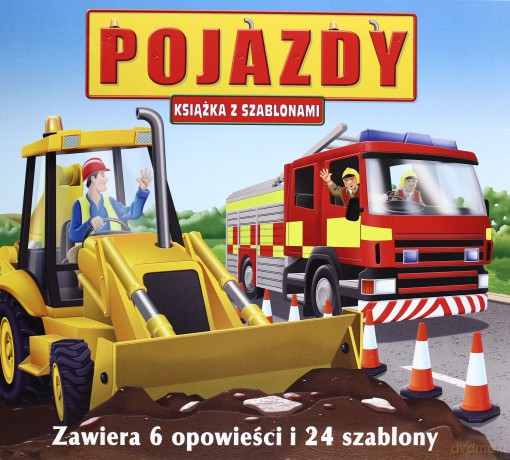 Pojazdy Książka Z Szablonami Tw - Opracowanie Zbiorowe [KSIĄŻKA]